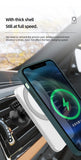 Magnetic Car Wireless Charger Para Iphone Series - Funda Rital