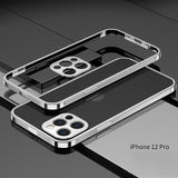 Stainless StYle Para iPhone 12 Series